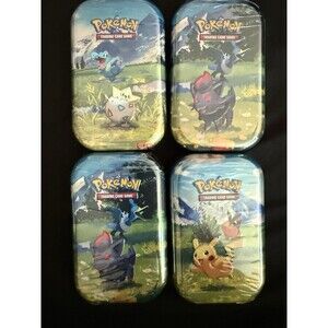 Pokémon TCG: Mega Evolution Ascended Heroes - Mini Tin - Lot of 4